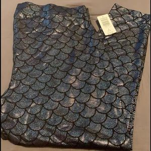 Size 3 Torrid Mermaid Leggings